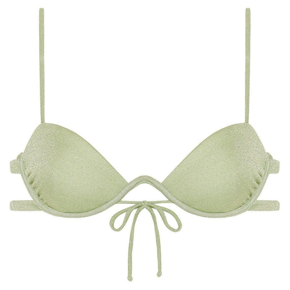 Montce Jade Sparkle Elany Bikini Top L